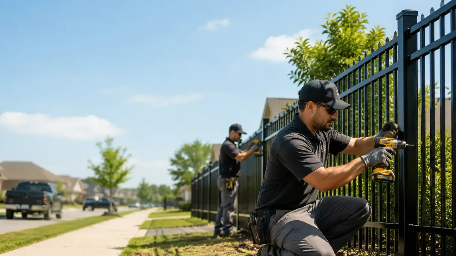 Metal Fence Installation in Sacramento, PA